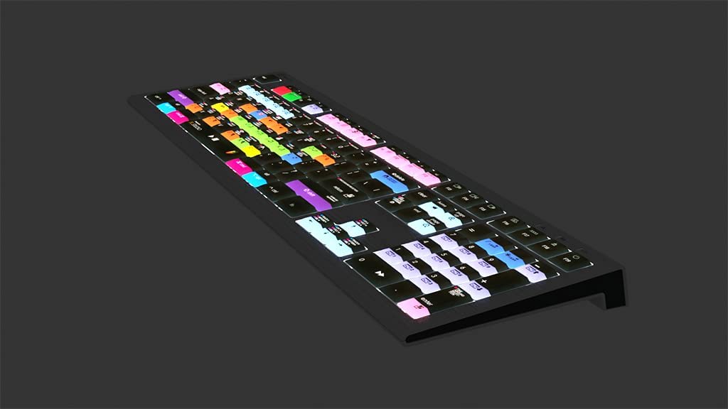 Amazon | Logickeyboard ASTRA2 バックライトキーボード Image Line FL